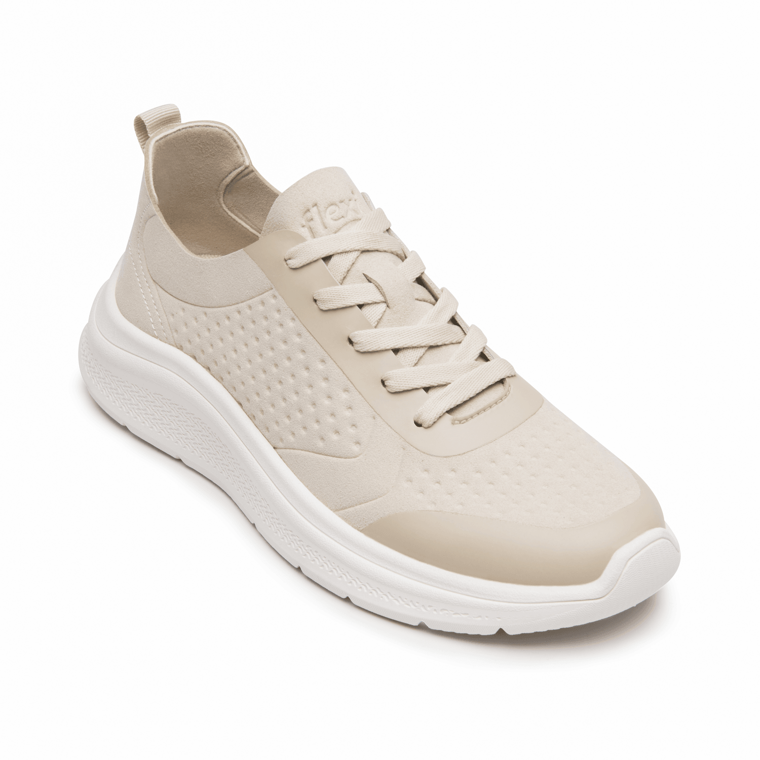 Tenis Flexi Kindra Dama Beige Casual Confort Deportivo Mujer — imagen 3
