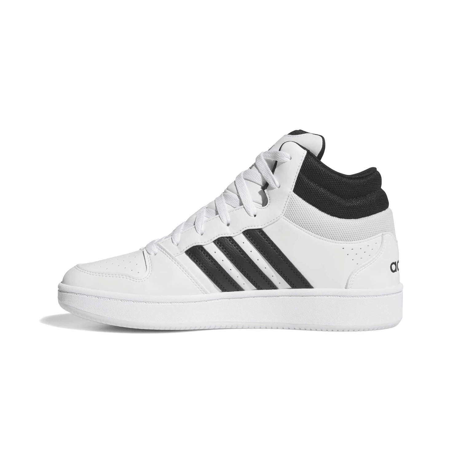 Tenis Adidas Hoops Mid Classic Hombre Casual Blanco Caballero — imagen 4