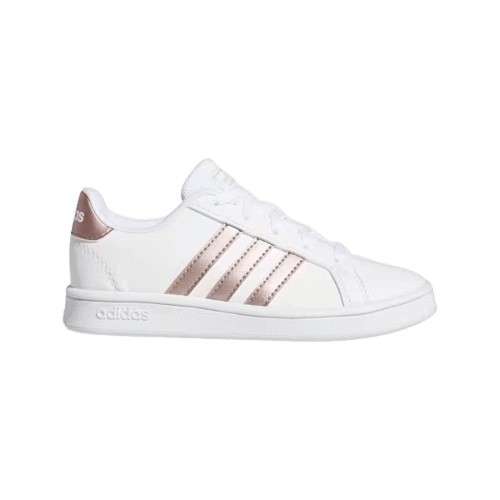 Tenis Adidas Grand Court K Blanco Mujer EF0101 CT — imagen 2