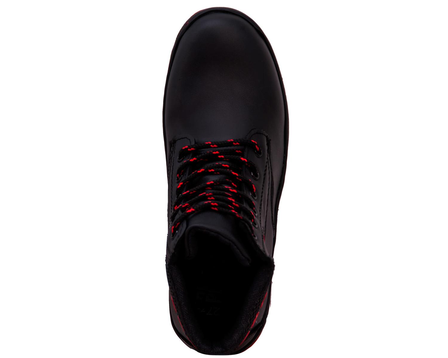 Botas industriales tacticas hombre Piel trabajo botin P04 — imagen 7