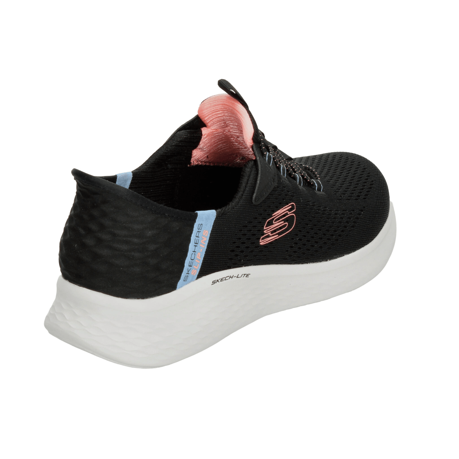 Tenis Dama Skechers Negro Casual Mujer — imagen 4