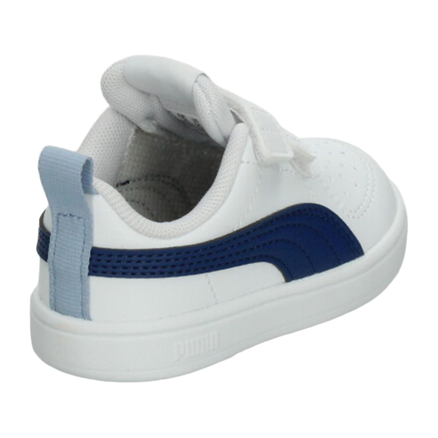 Tenis Puma Rickie Niño Blanco Casual Infantil T11-16 — imagen 4