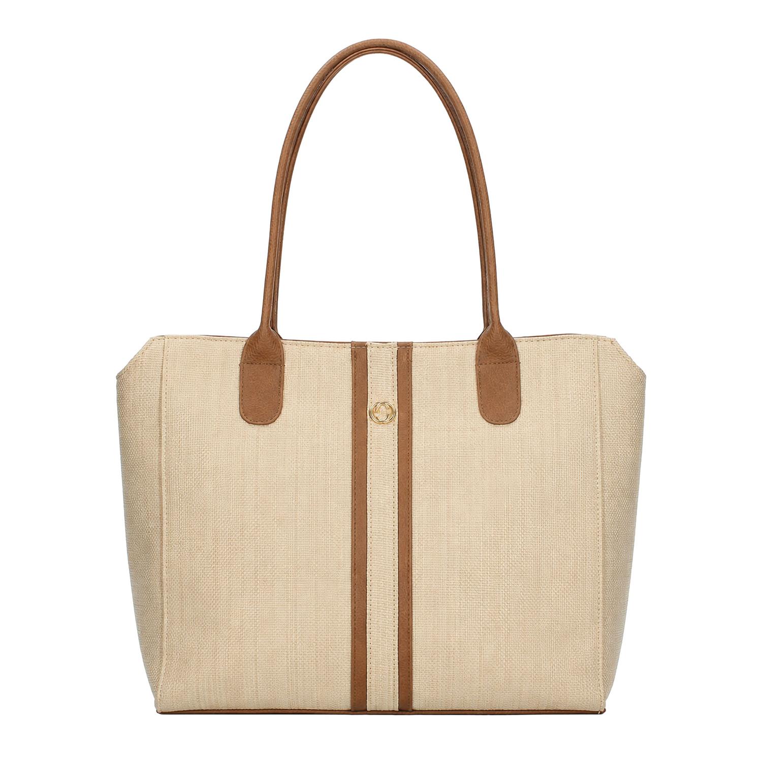 Bolsa Ferretina Dama Casual Beige Mujer — imagen 1