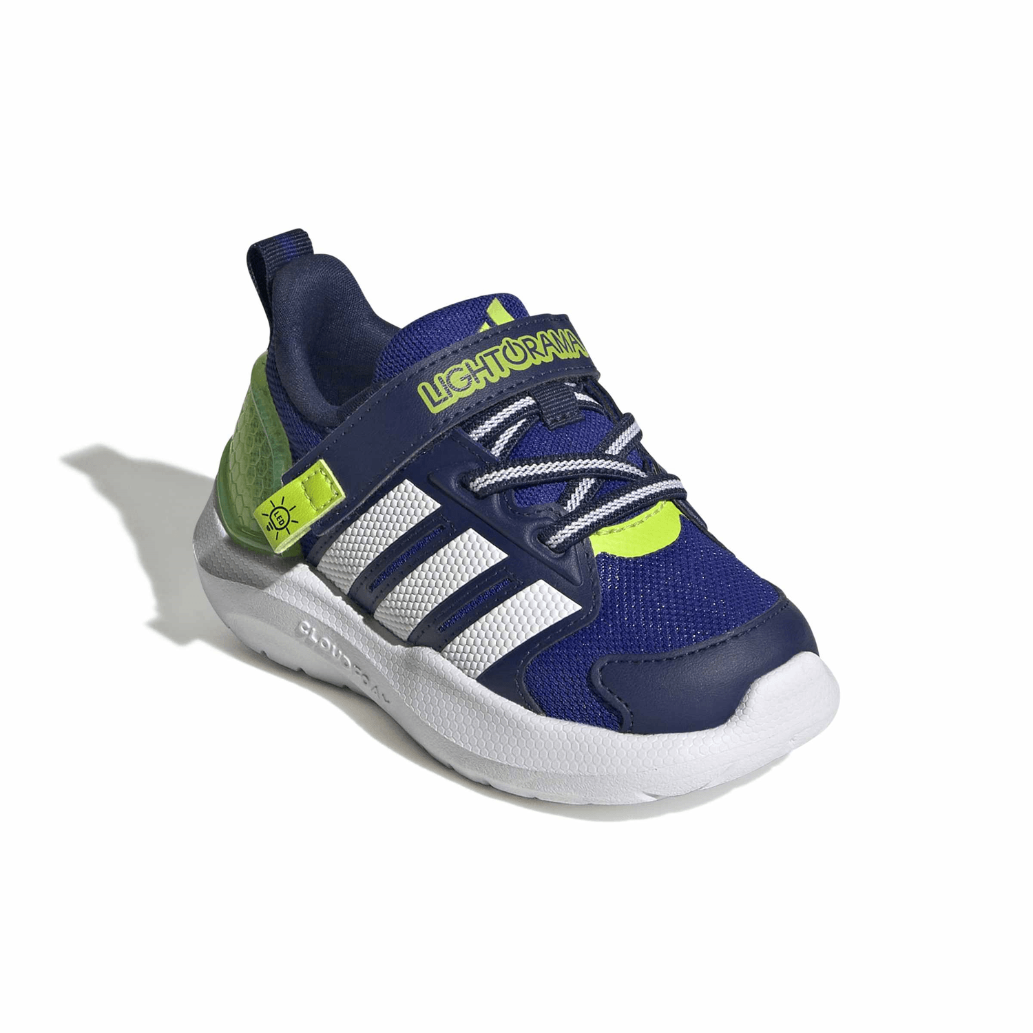 Tenis Niño Adidas Lightorama Azul Luz Led Infantil T11-16 — imagen 3