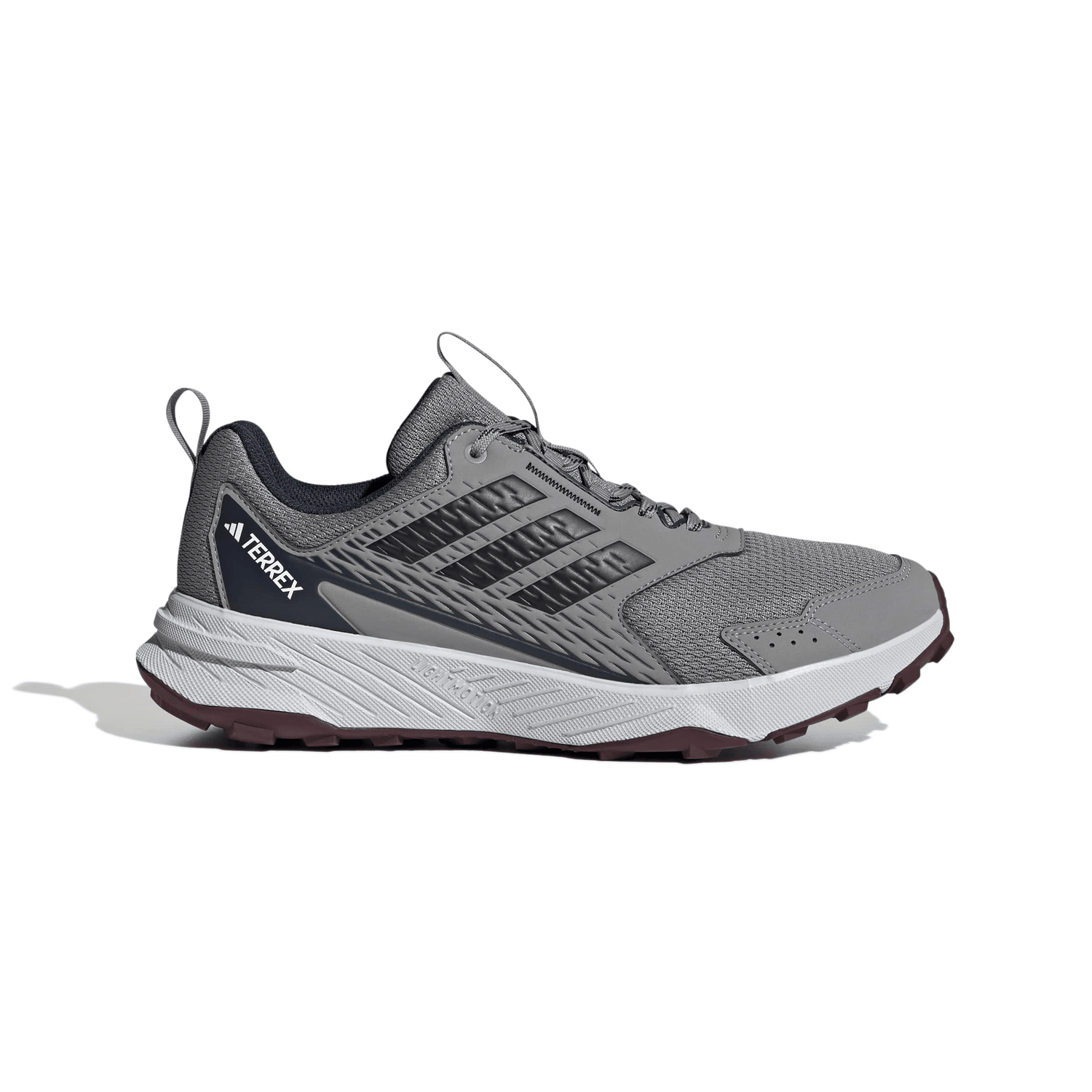 Tenis Adidas Terrex Tracefinder Hombre Trail Running Gris Caballero — imagen 1