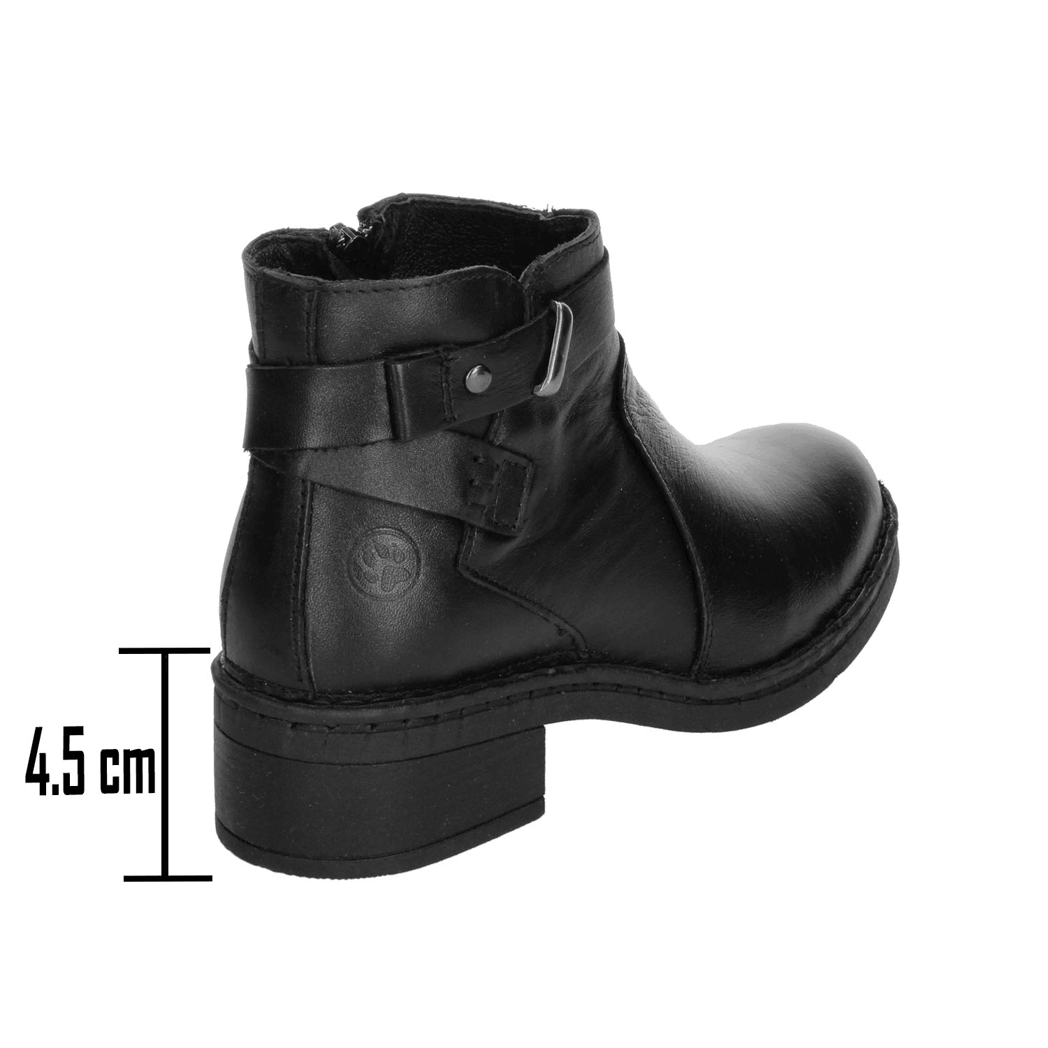 Botín Lobo Solo Dama Negro Casual Para Mujer — imagen 4