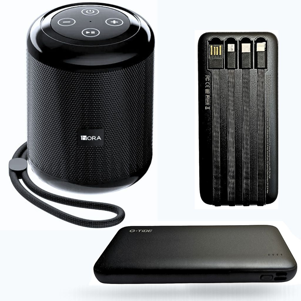 Bocina 1HORA BOC062 con Powerbank G-Tide P1 10 000 mHa — imagen 2