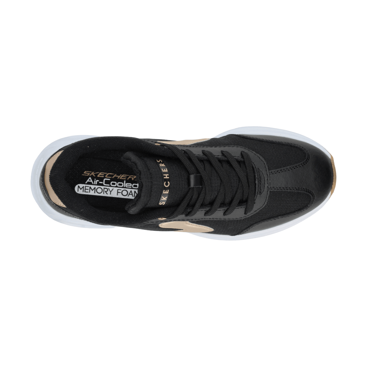 Tenis Skechers Dama Casual Negro Mujer — imagen 8
