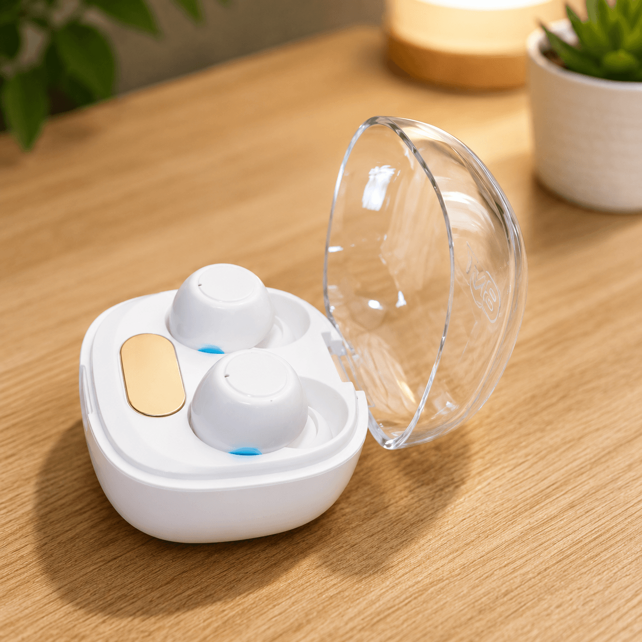 Audífonos Inalámbricos TWS BYZ BL-S615 Blancos con Estuche de Carga — imagen 7
