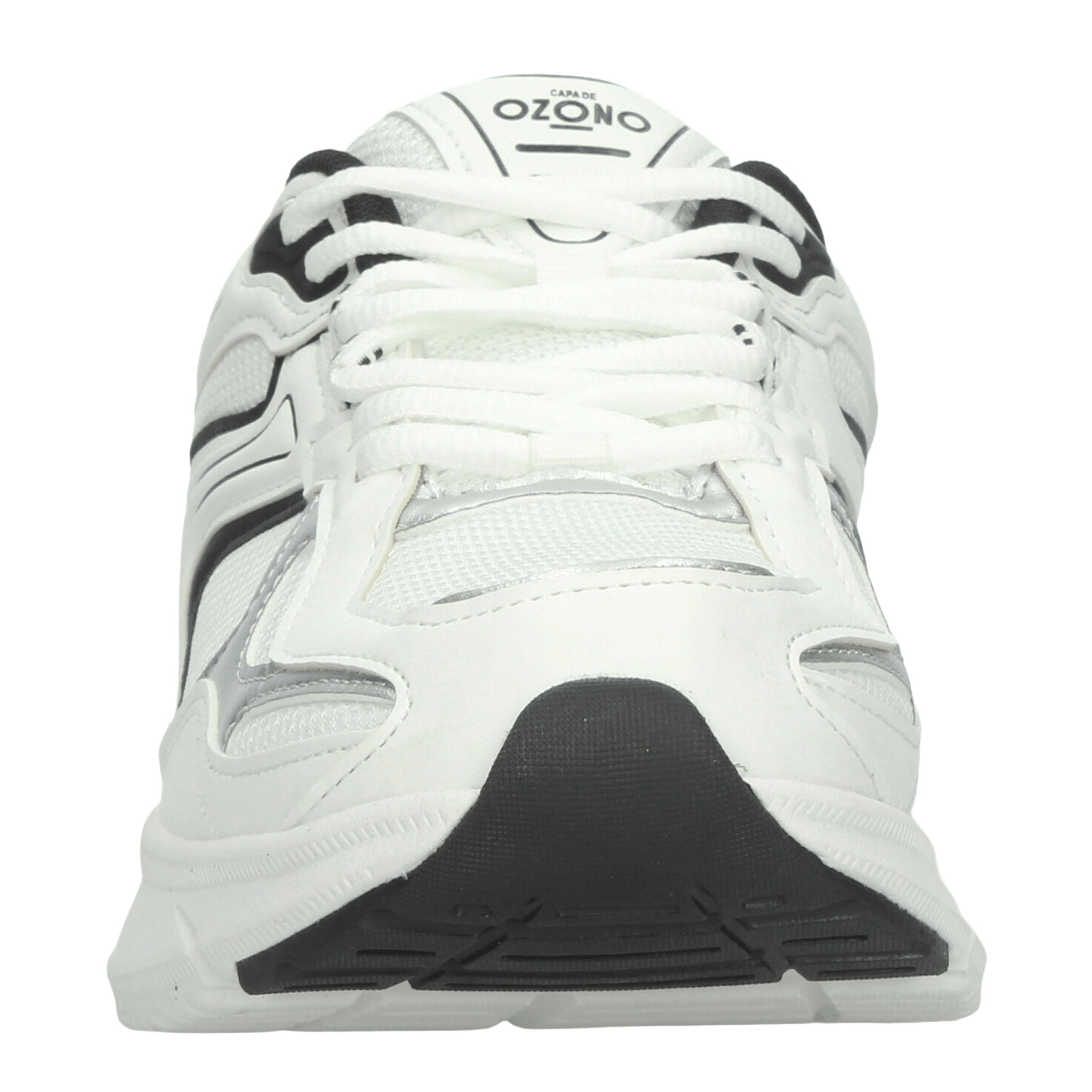 Tenis Ozono Hombre Casual Cintas Plataforma Blanco Caballero — imagen 6