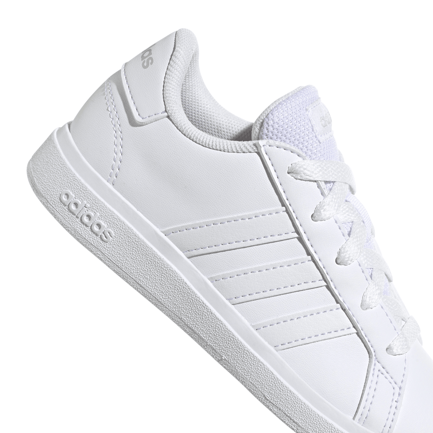 Tenis Niño Adidas Grand Court 2.0 Blanco Casual Infantil T22-26 — imagen 5