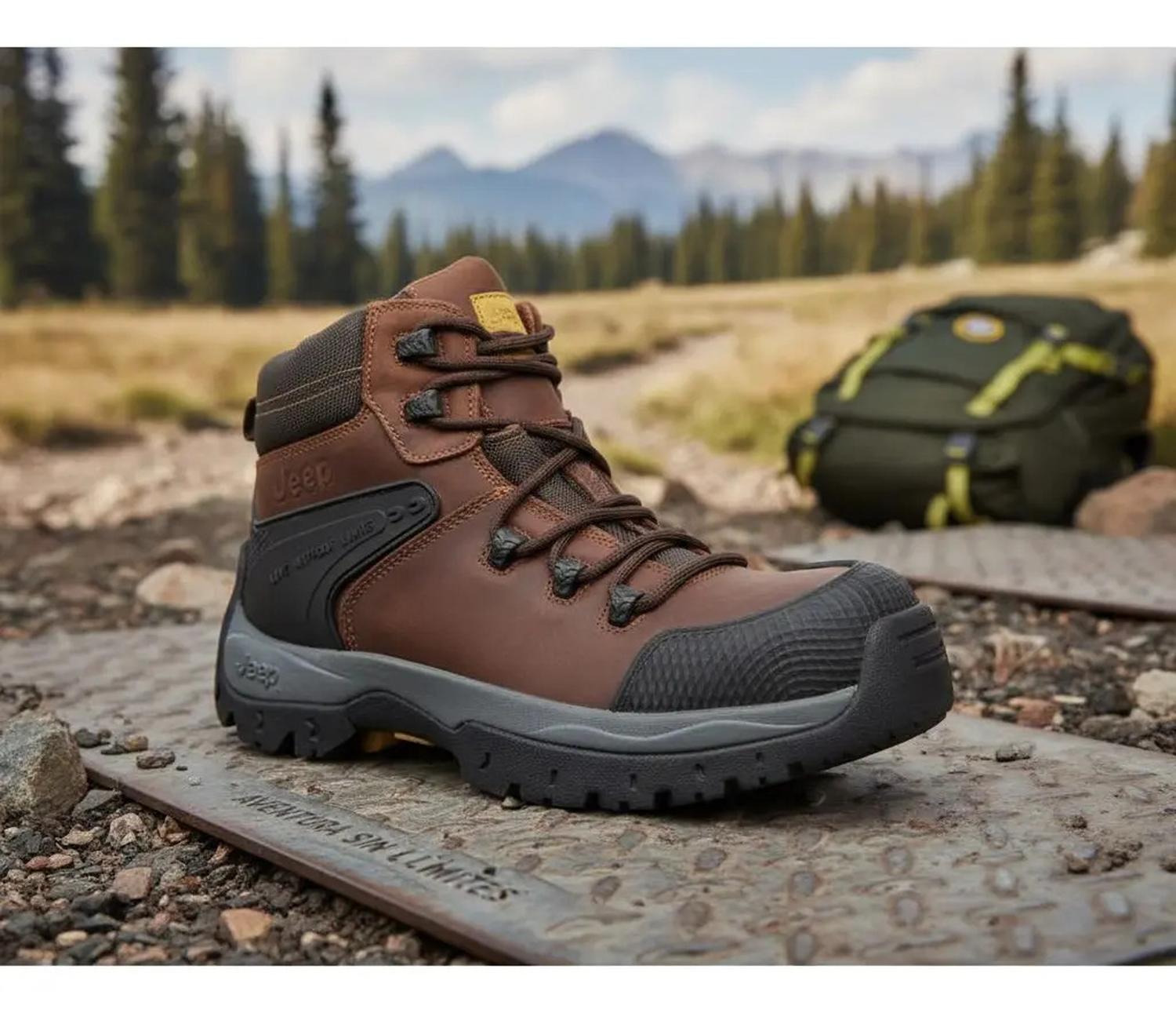 Botin Jeep Caballero Industrial Casco De Seguridad 1186788 — imagen 1