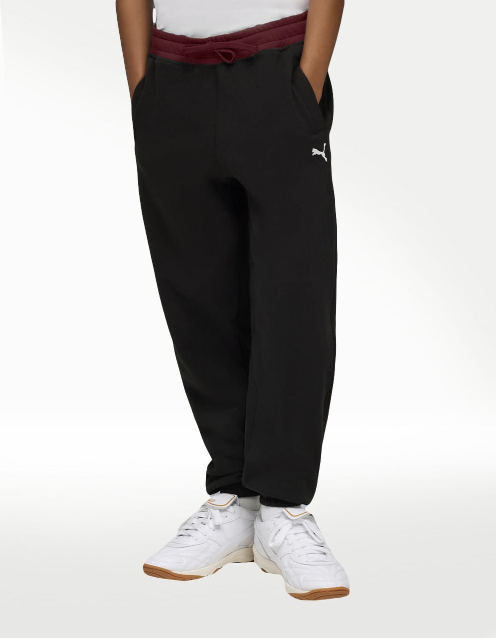 Pants Puma Wardrobe Ess Go Together Negro - Niño — imagen 2