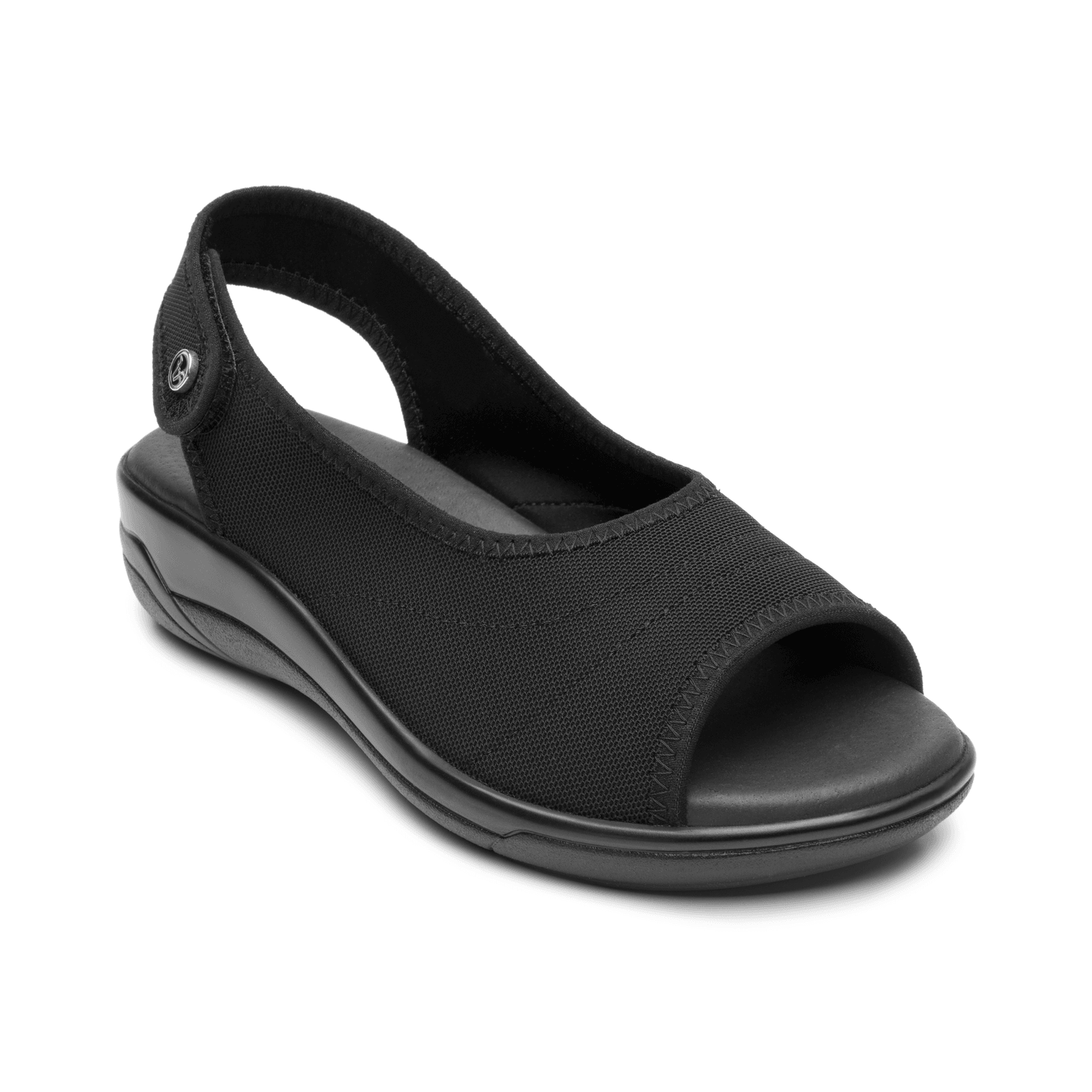 Sandalias Flexi Dama Casual Negro Mujer — imagen 2