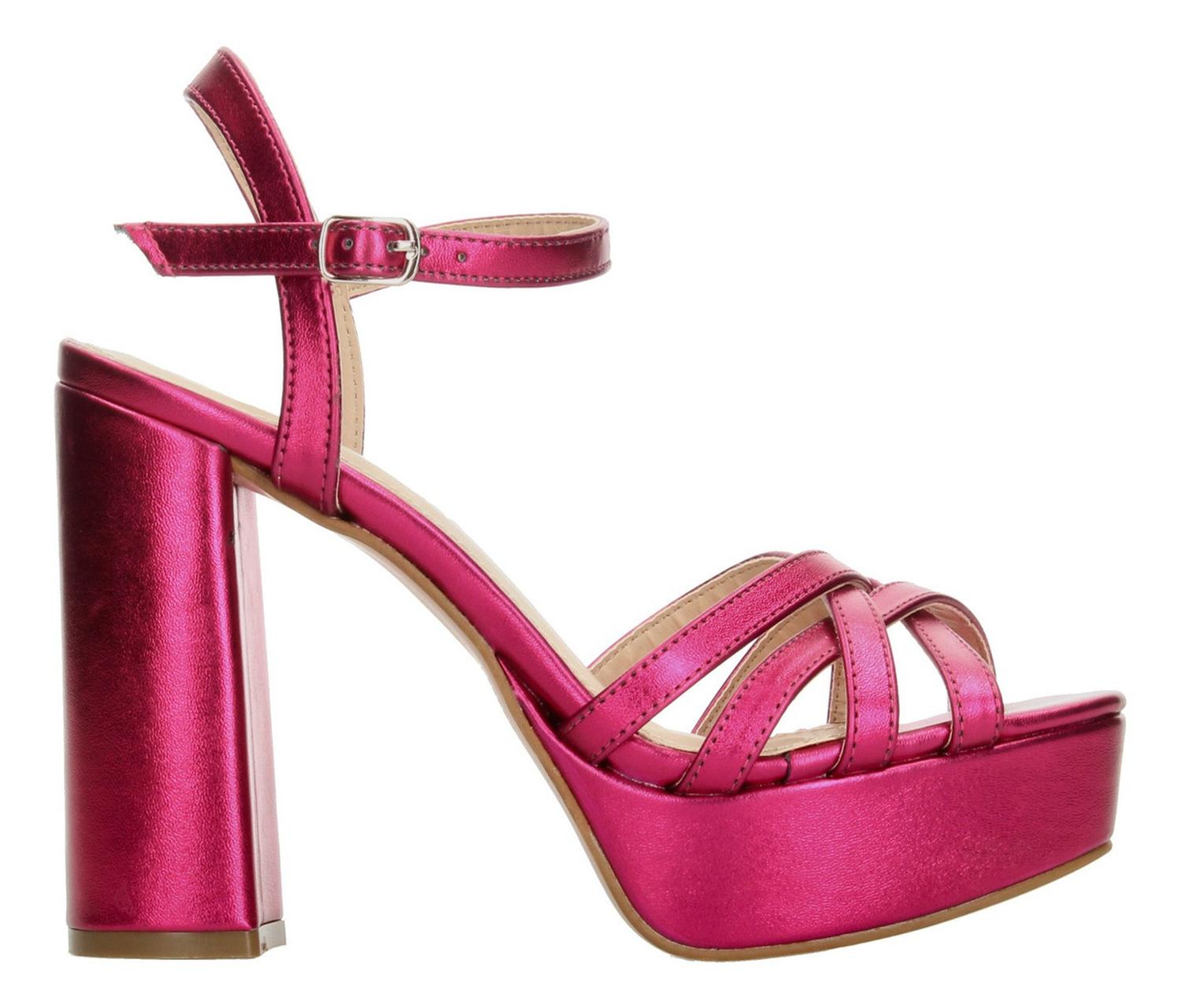 Sandalias Dama Paulina Rosa De Fiesta Mujer — imagen 2