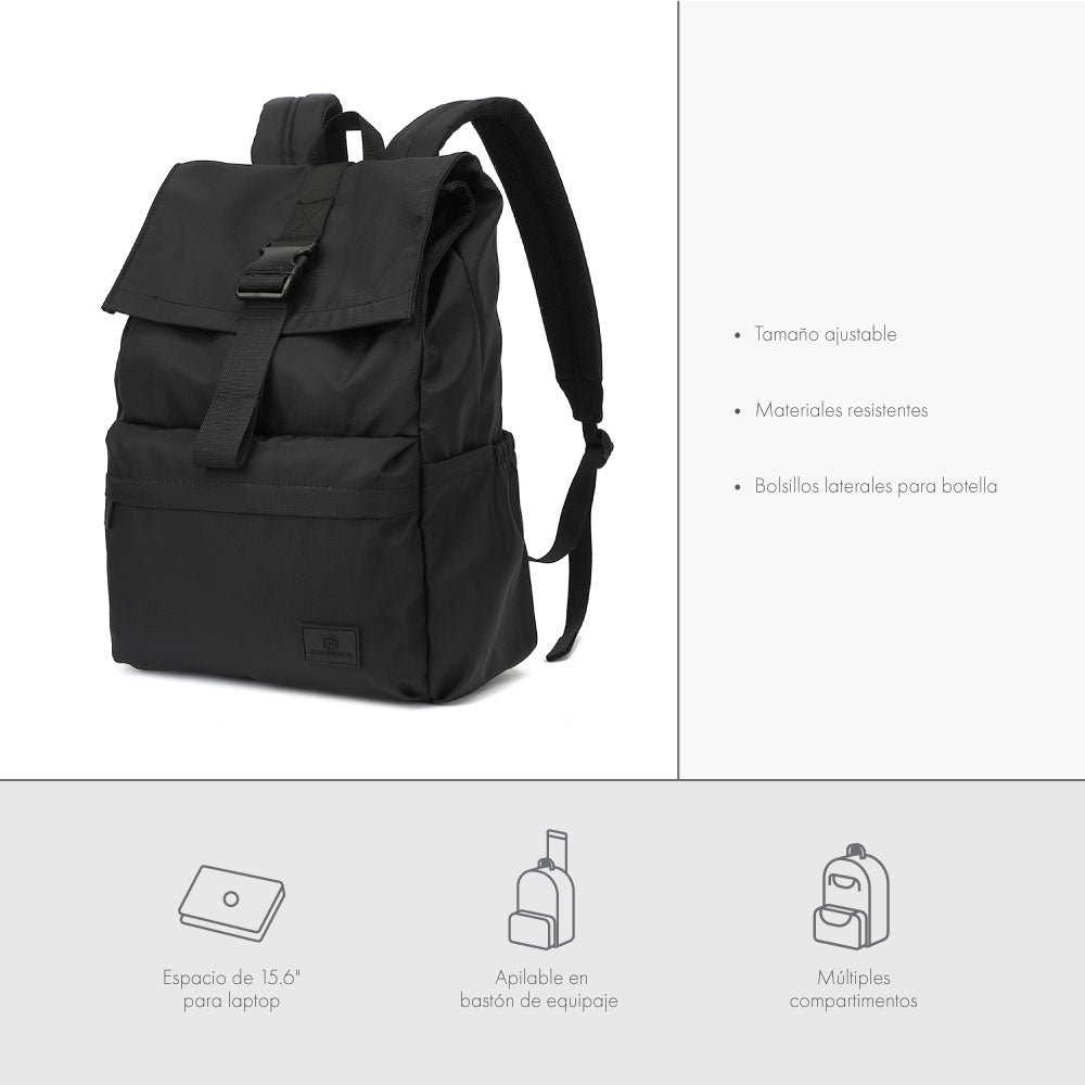 Mochila para laptop CoolCapital Rizz 15.6" pulgadas Rojo — imagen 10