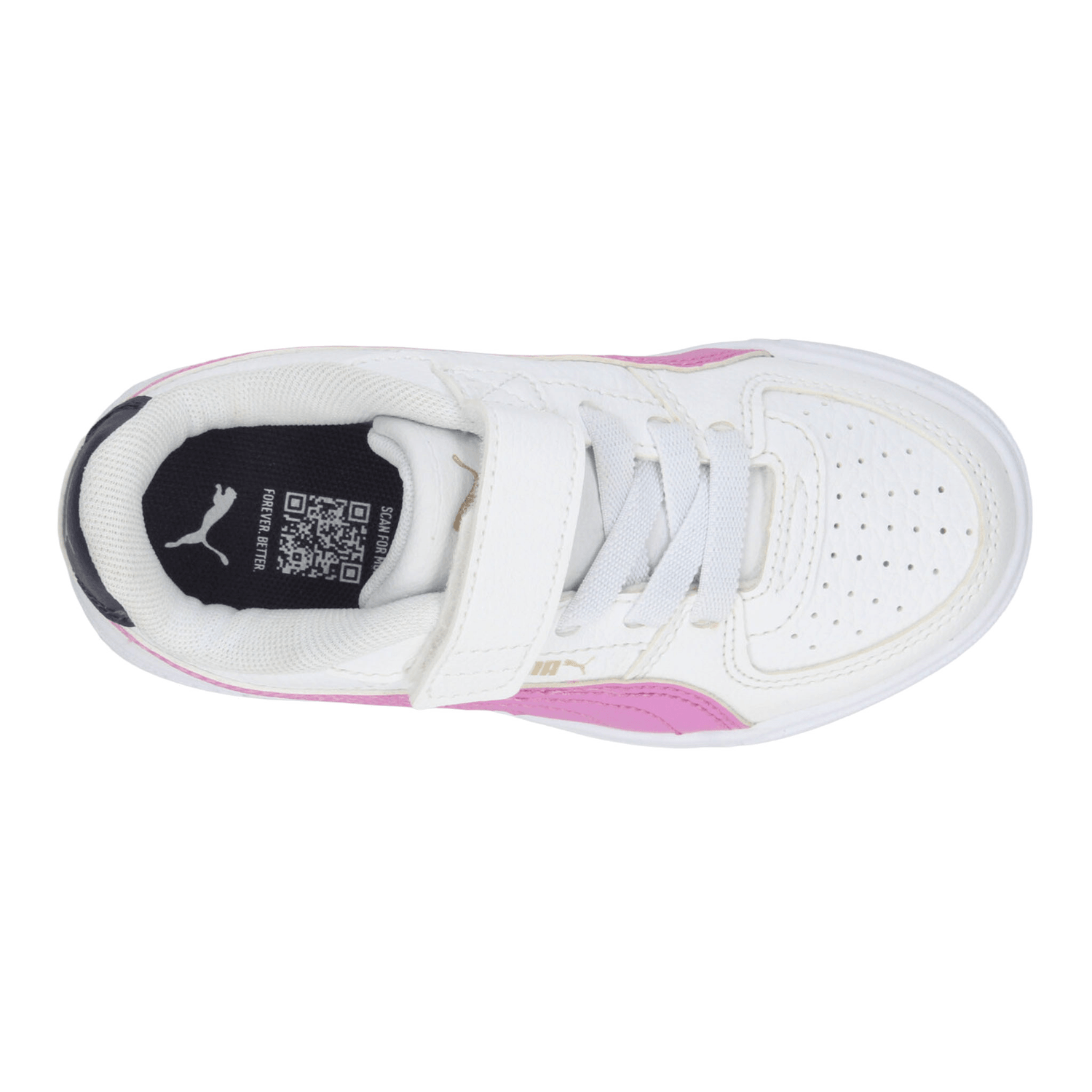 Tenis Puma Caven III Niña Casual Blanco Infantil T16-22 — imagen 8