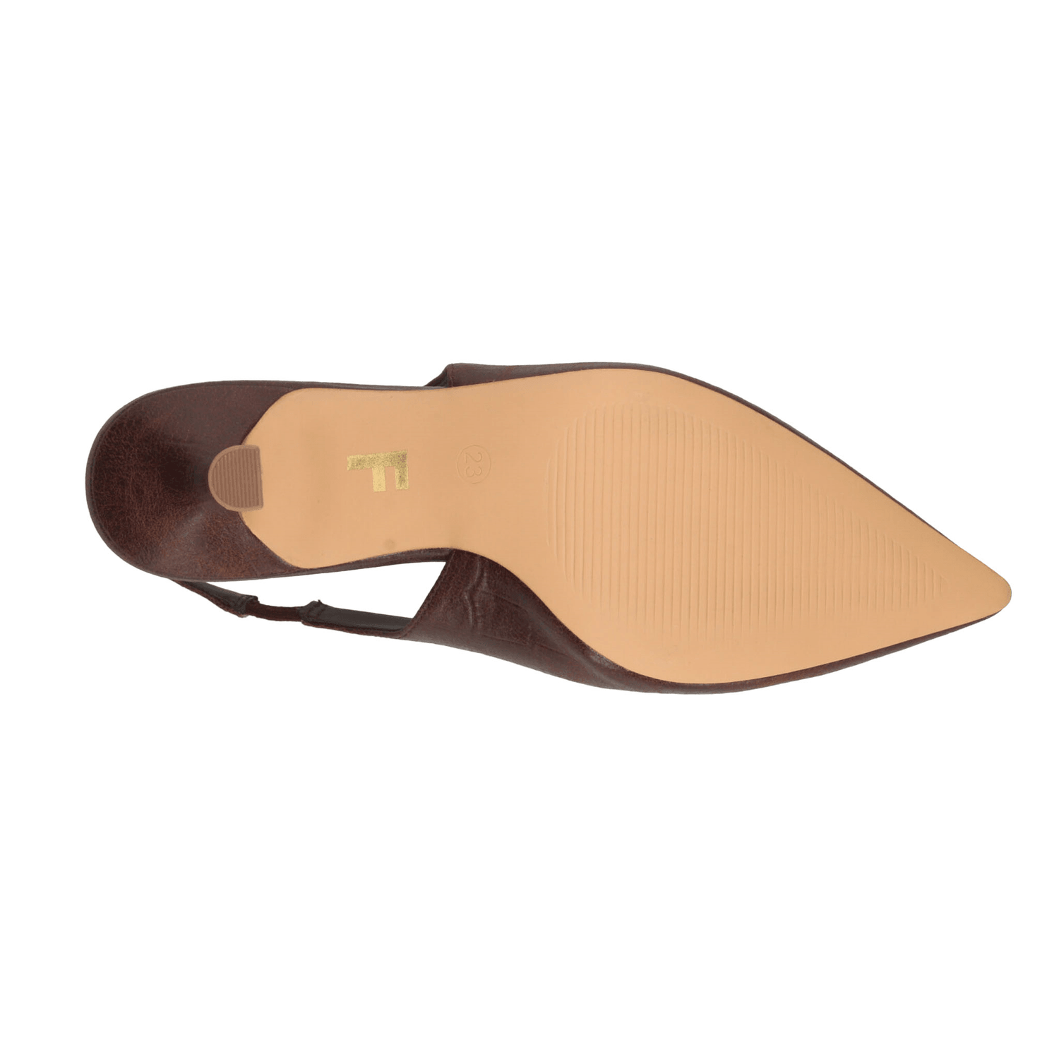 Zapatillas Efe Dama Formal Casual Slingback Café Mujer — imagen 9