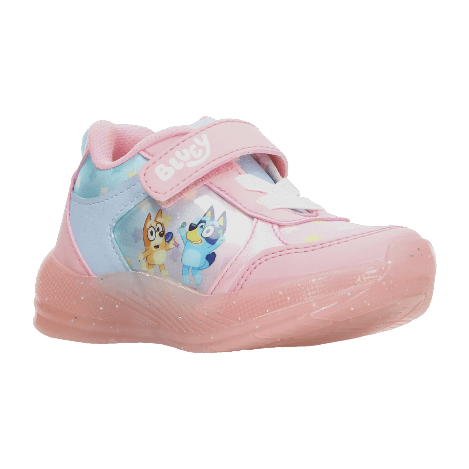 Tenis Bluey Niña Bebé Luz Led Rosa Infantil T12-15 — imagen 2