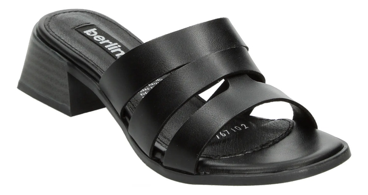 Sandalias Berlin Dama Casual Negro Mujer — imagen 13