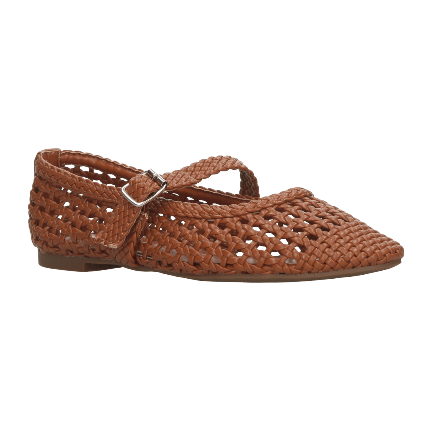 Flats EFE Francis Dama Casual Hebilla Cómodo Café Mujer — imagen 2