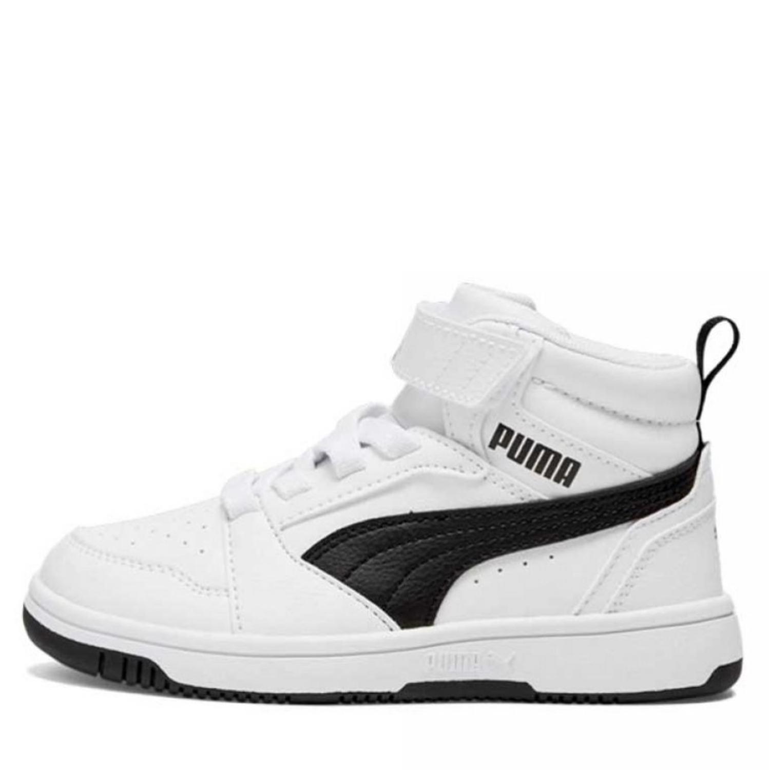 Tenis Puma Rebound V6 MID PS para Niños 17 A 21.5. 393832-B — imagen 1