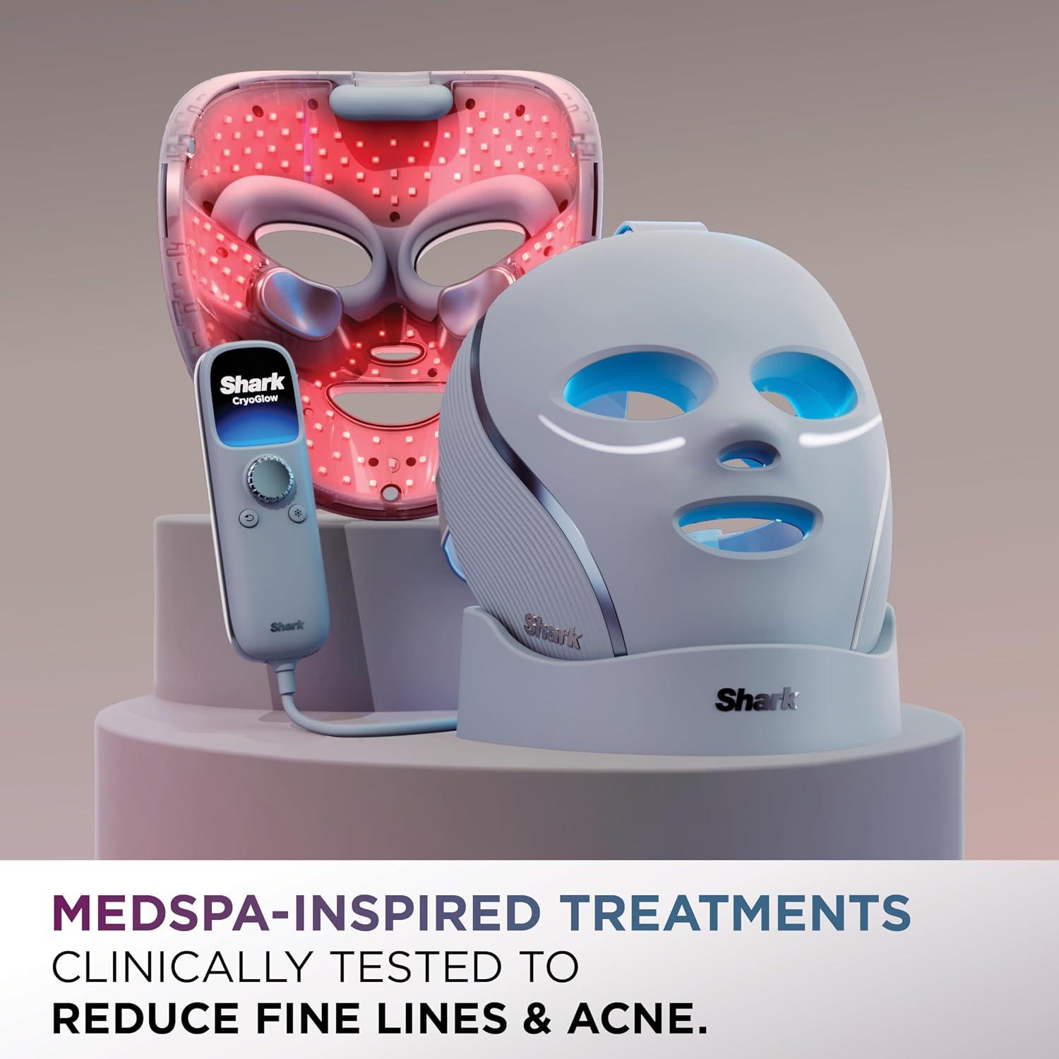Mascarilla Facial LED Shark FW312LLA Antiedad Crioterapia — imagen 3