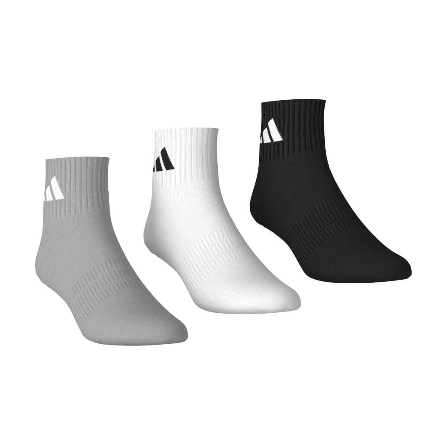 Calcetines Adidas Neutros Deportivos 3 Pares Tobillo Multicolor Unisex — imagen 5