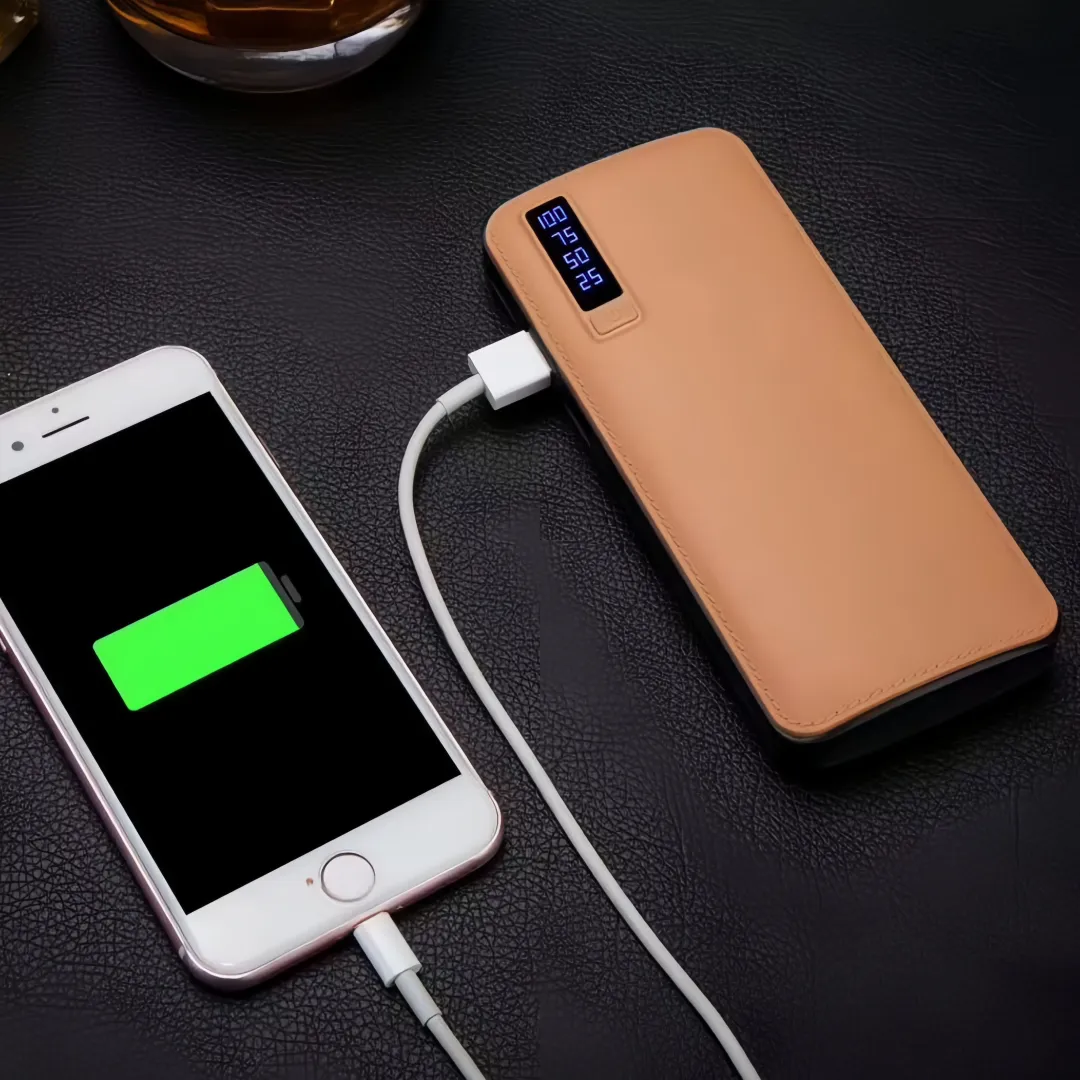 Batería externa, Power Bank 20,000mAh, Puerto para 3USB — imagen 4