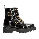 Bota Jakuna Niña Casual Agujetas Negro Infantil T18-22