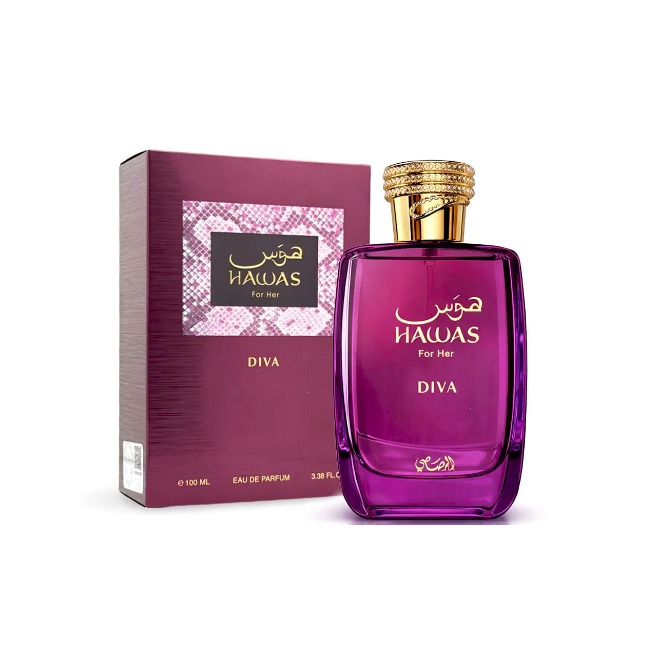 Perfume Árabe Rasasi Hawas Diva Mujer EDP 100ml — imagen 3