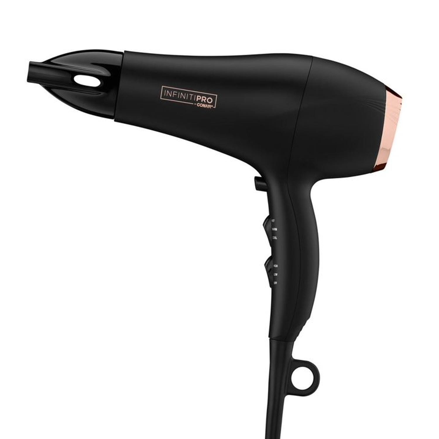 Secadora Conair Infinity Pro 1875W Motor AC Iónica Negra — imagen 1