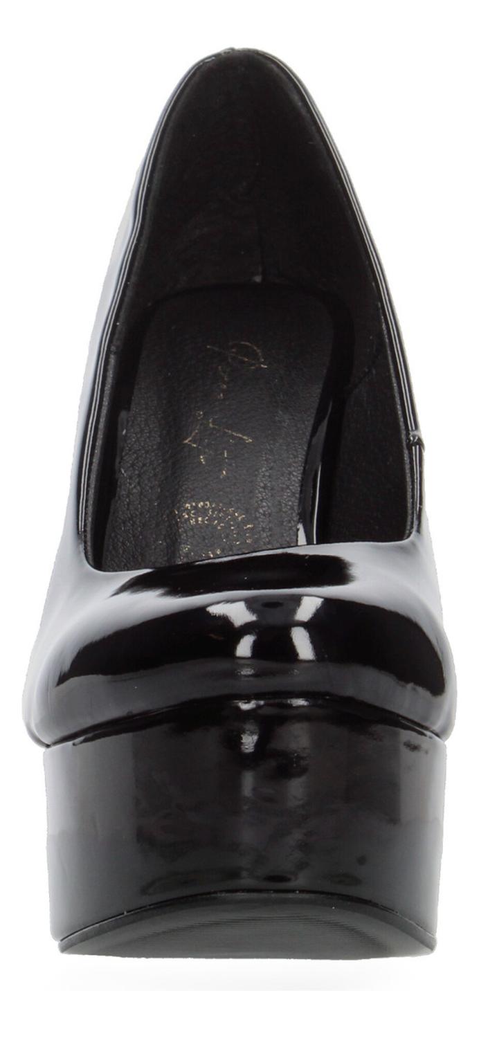Zapatillas Perez Lete Dama Fiesta Negro Mujer — imagen 7