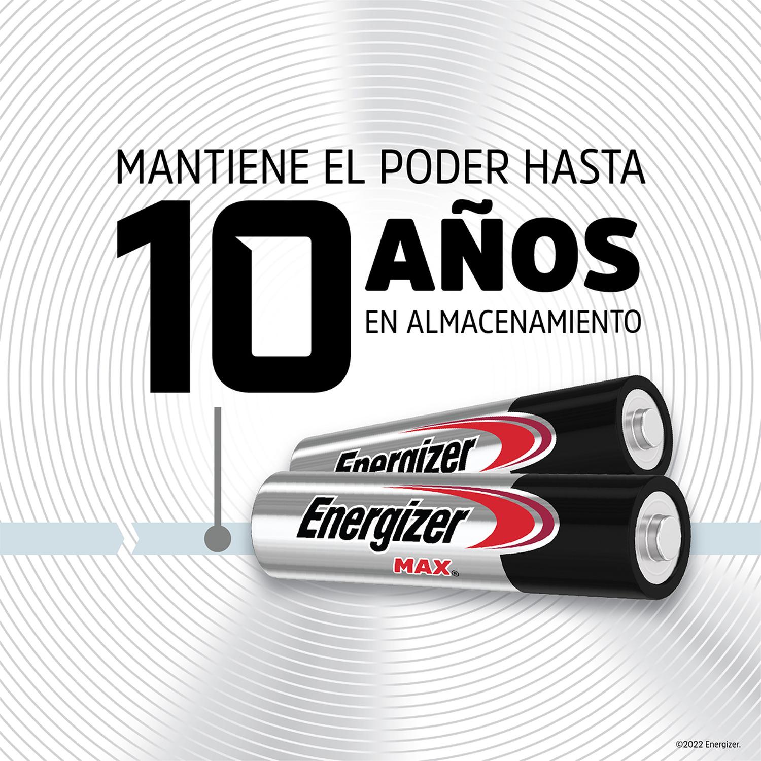 Pila Energizer Max Alcalina Aaa Con 4 Piezas E92bp-4 — imagen 6