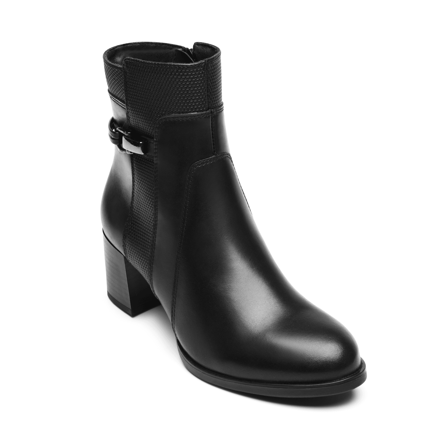 Botín Flexi Mercedes Dama Negro Casual Tacón Mujer — imagen 3