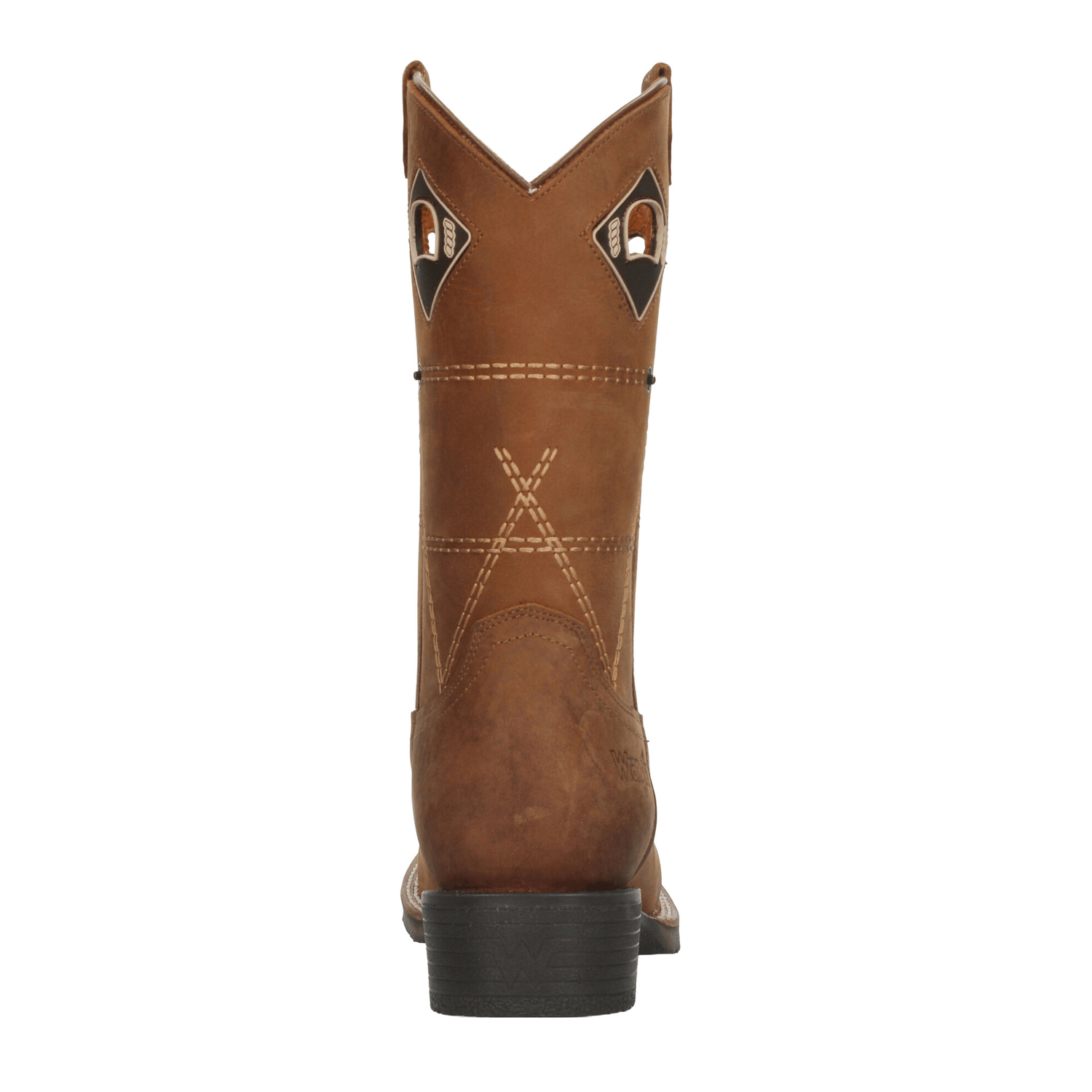 Bota Wrangler Vaquero Hombre Cierre Casual Café Caballero — imagen 7