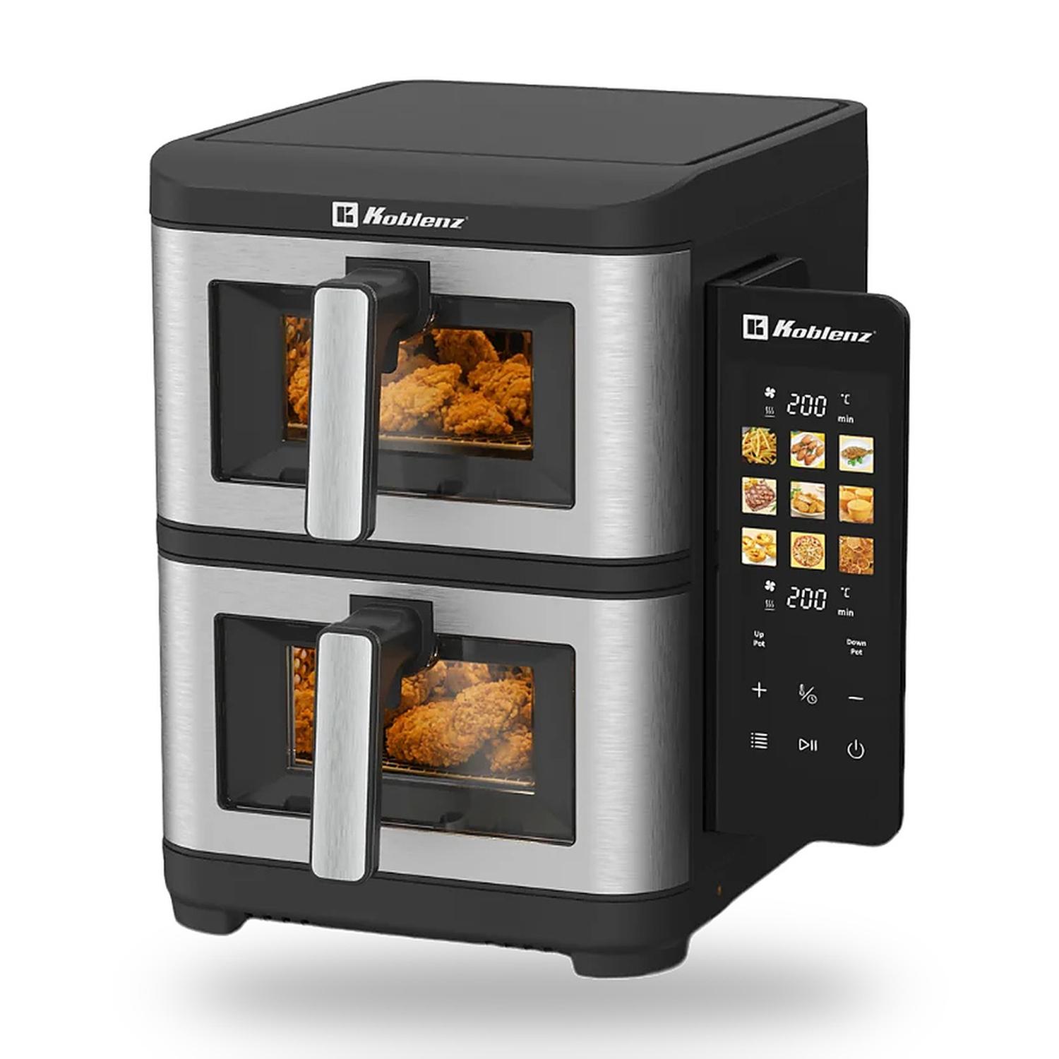 Freidora de Aire Koblenz FAKM1700 10 L Doble Canasta — imagen 1