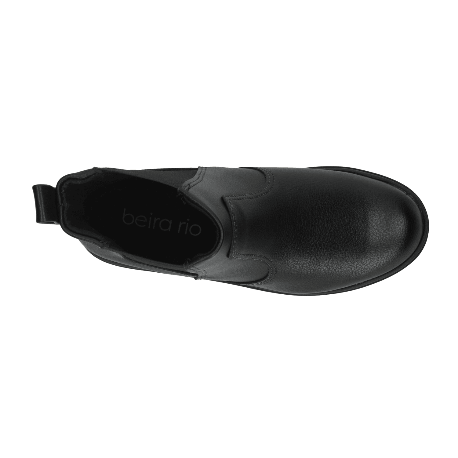 Botín Beira Rio Dama Casual Slip On Negro Mujer — imagen 8