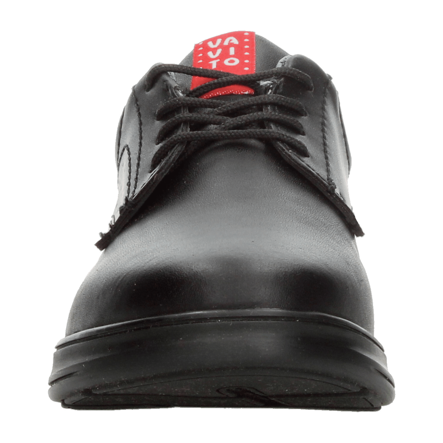 Zapato Vavito Niño Escolar Agujeta Casual Negro Juvenil T22-26 — imagen 6