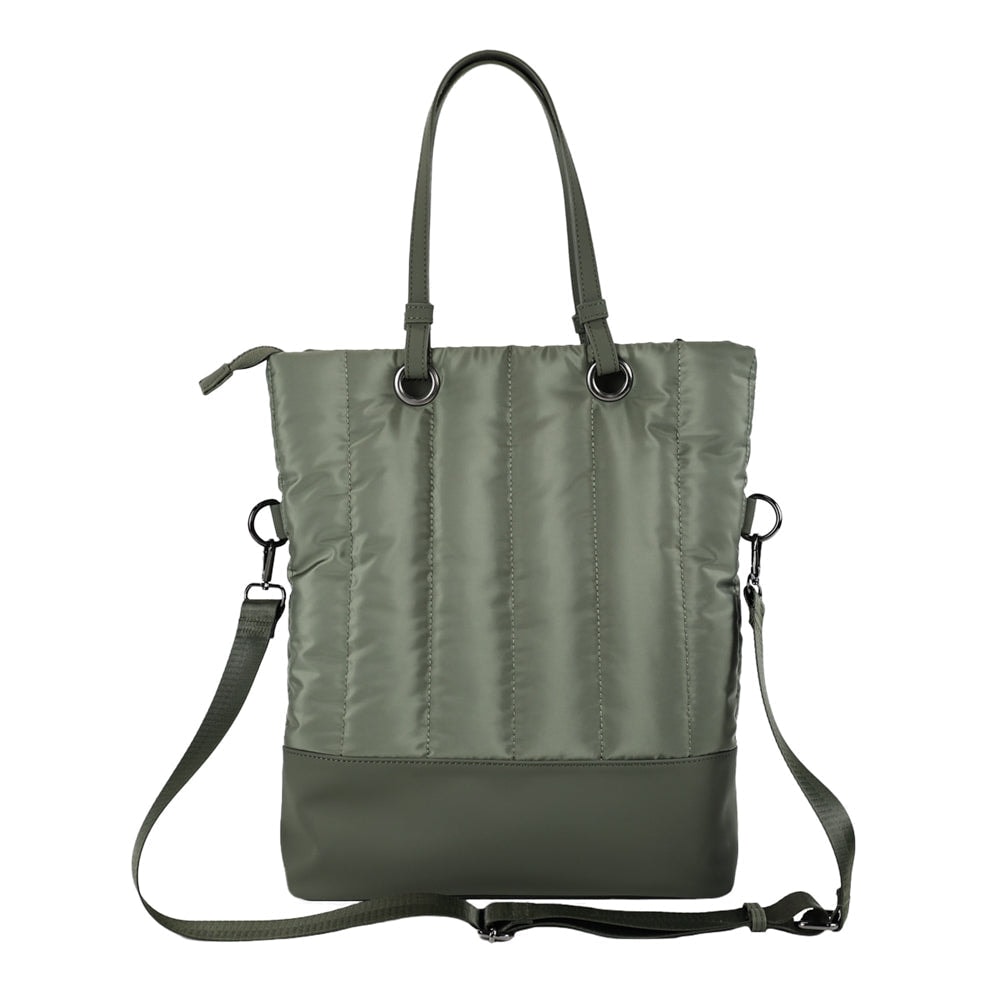 Bolsa CoolCapital Tote Bag Fuji: Laptop 14", Resistente y Ajustable, Verde — imagen 16