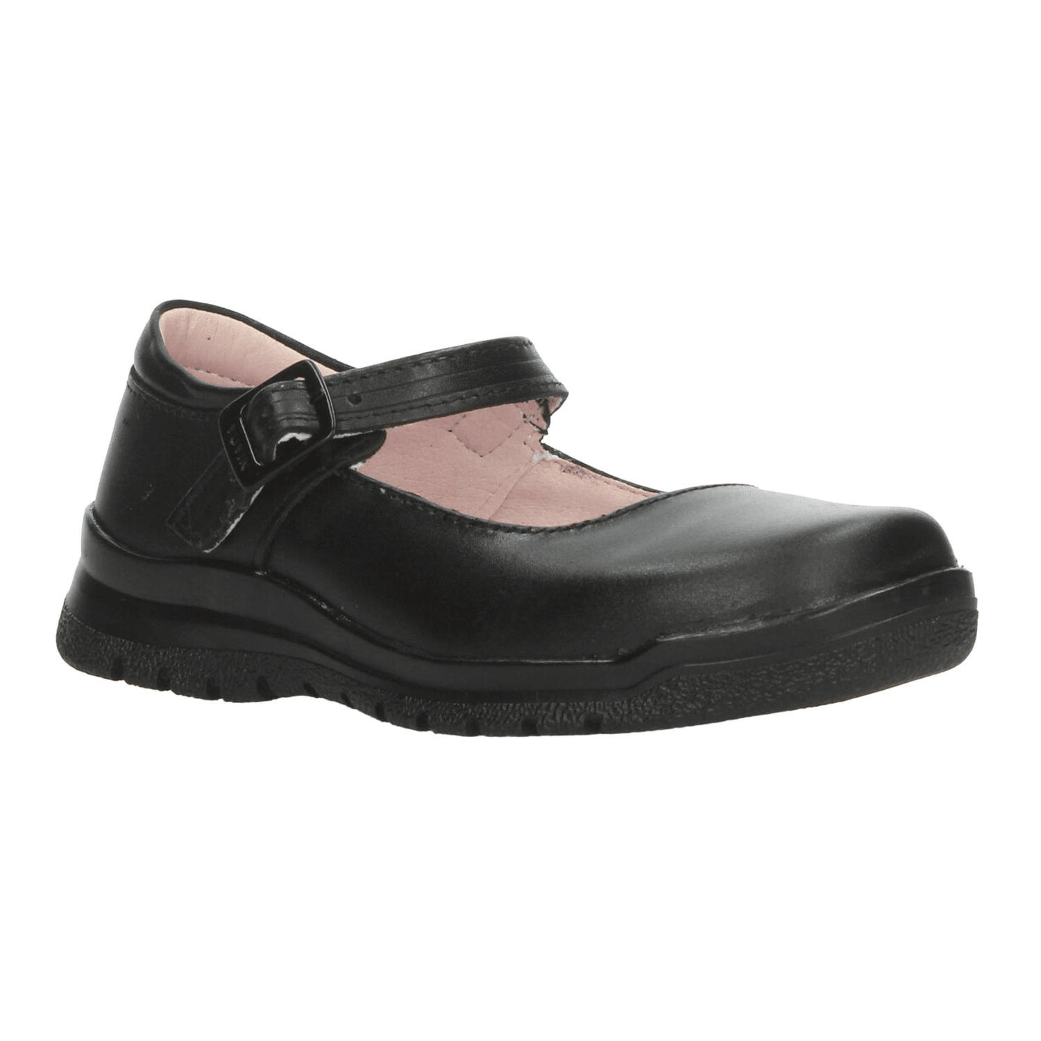 Zapato Yuyin Niña Negro Escolar Hebilla Escuela Infantil T22-26 — imagen 3