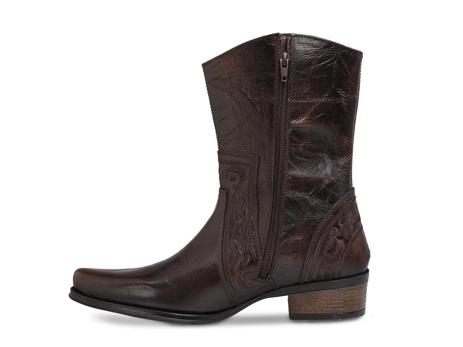 Bota Vaquera Hombre Larga Caballero Urban Cowboy 40708 Café — imagen 4