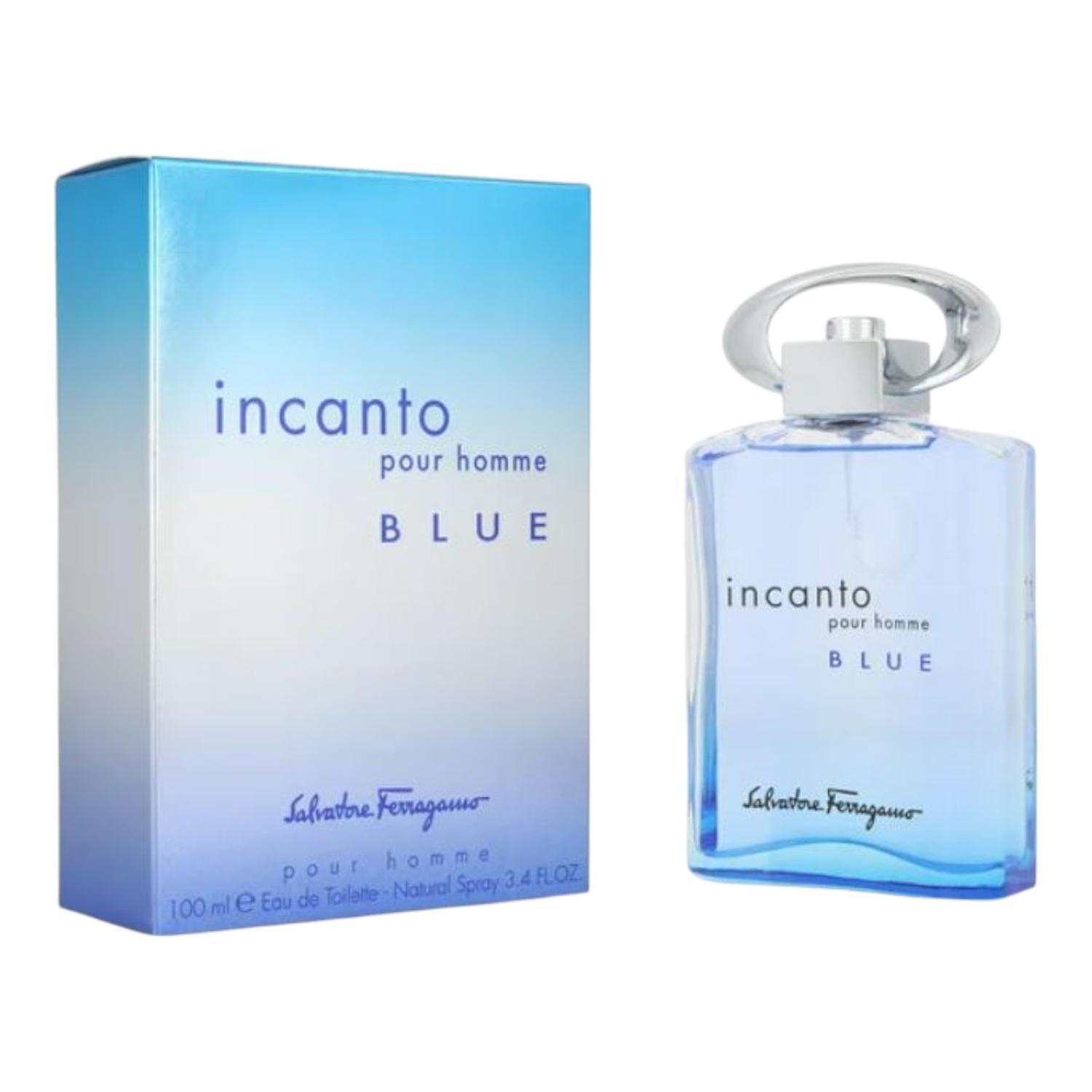 SALVATORE FERRAGAMO INCANTO BLUE POUR HOMME EDT 100 ML — imagen 3