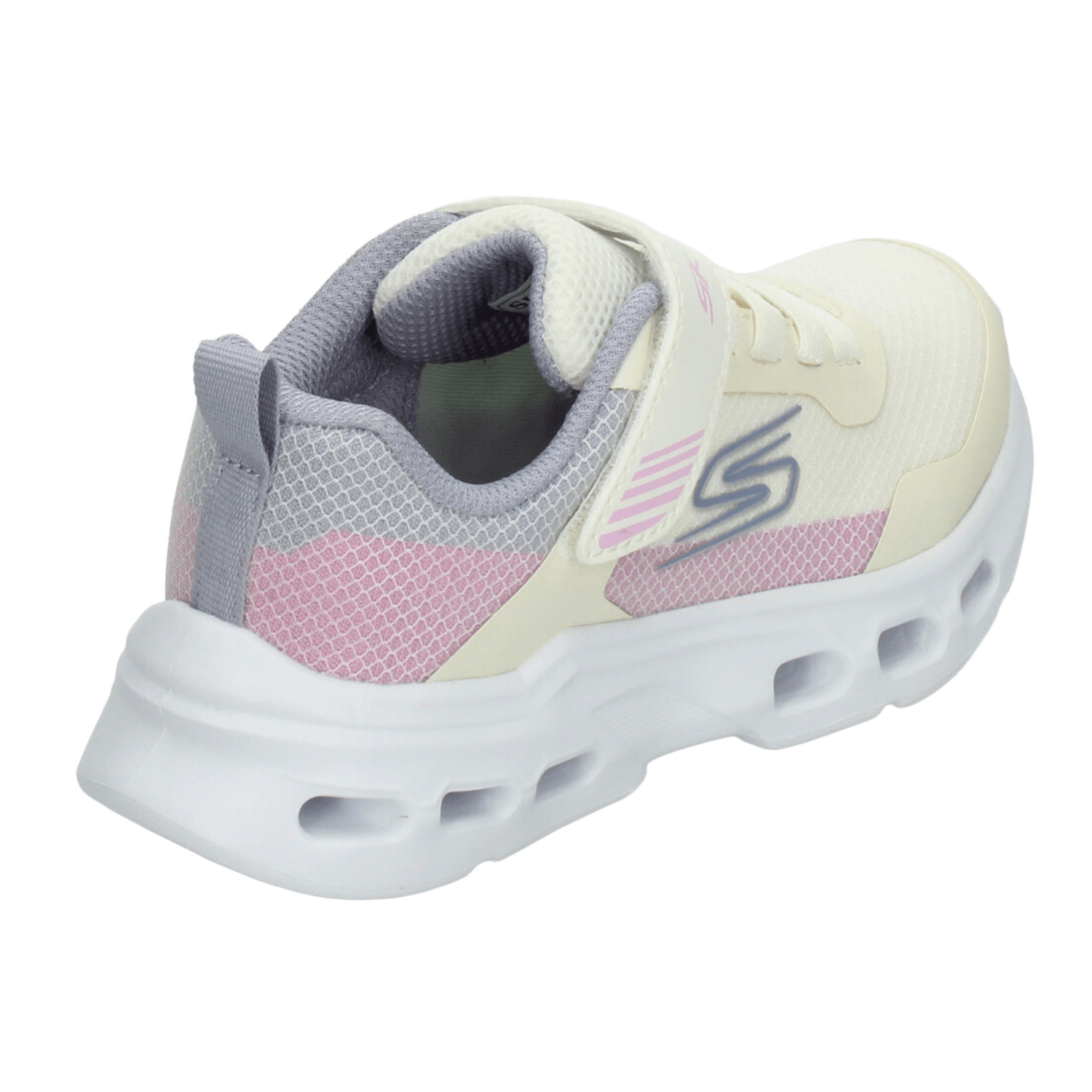 Tenis Skechers Glide-Step Niña Deportivo Hueso Infantil T17-22 — imagen 3