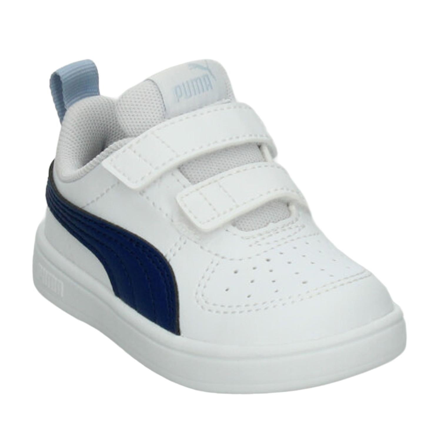 Tenis Puma Rickie Niño Blanco Casual Infantil T11-16 — imagen 5