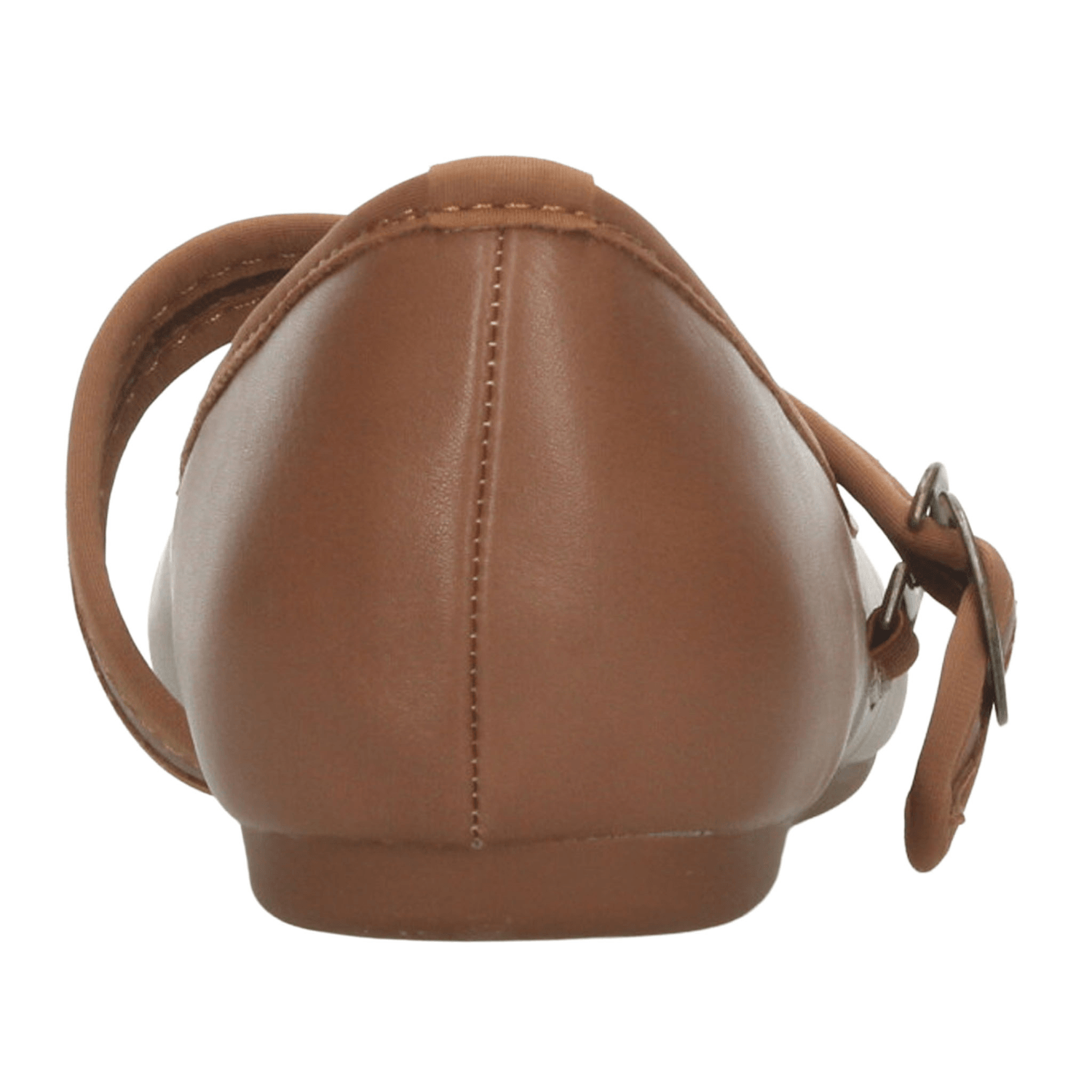 Flat Efe Dama Café Camel Casual Hebilla Mary Jane Mujer — imagen 8