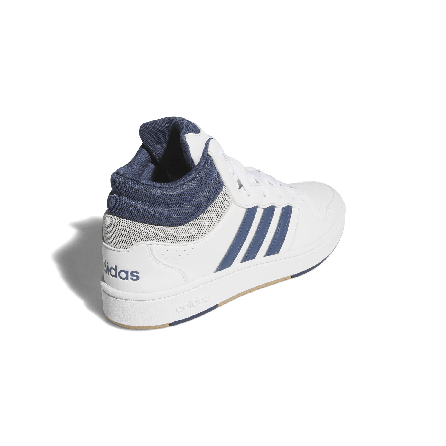 Tenis Adidas Hoops Mid Classic Hombre Casual Blanco Caballero — imagen 3