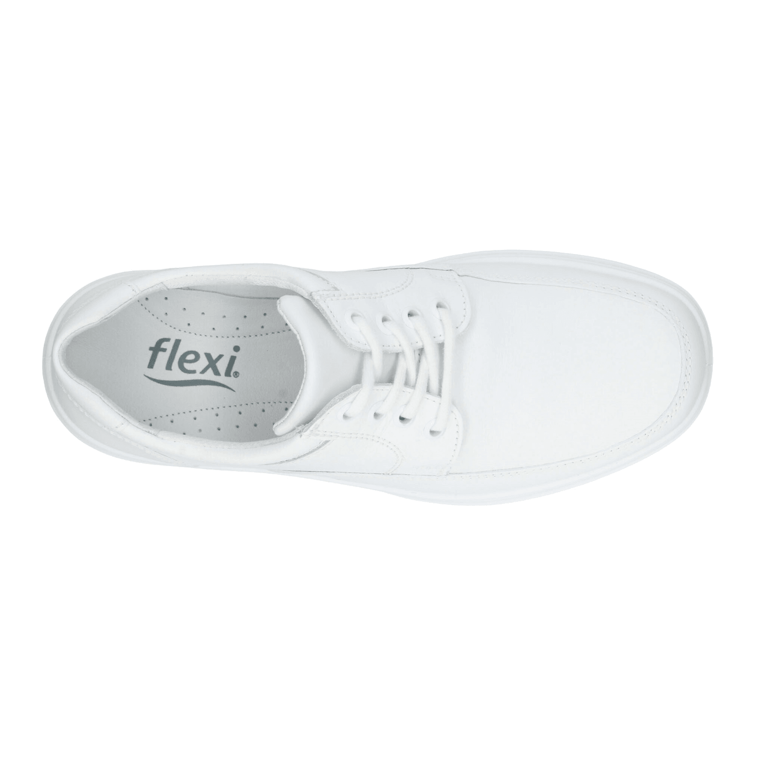 Zapato Flexi Kaiser Hombre Blanco Enfermeria Casual Caballero — imagen 10
