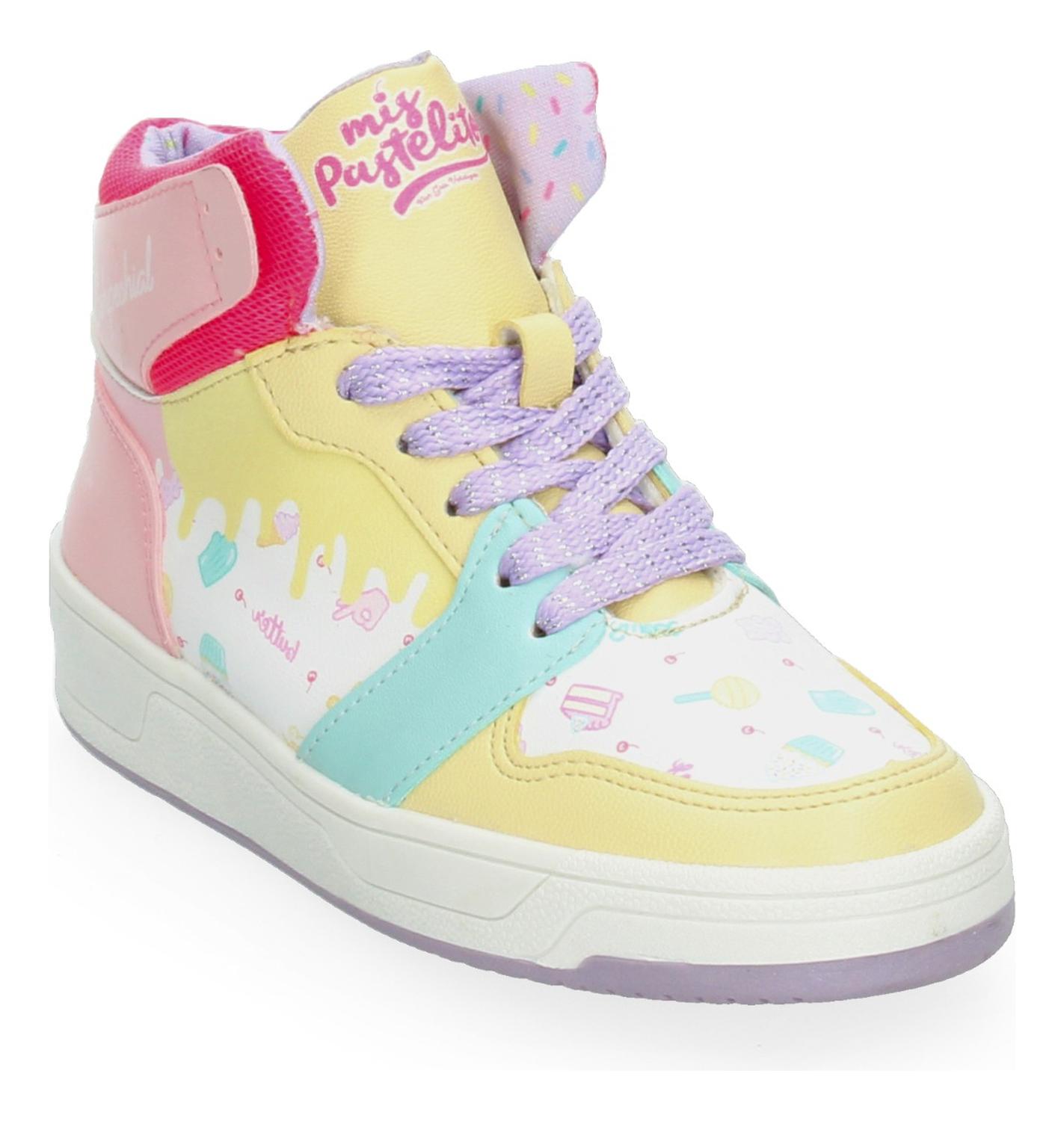 Tenis Mis Pastelitos Niña Casual Multicolor Infantil T15-25 — imagen 2