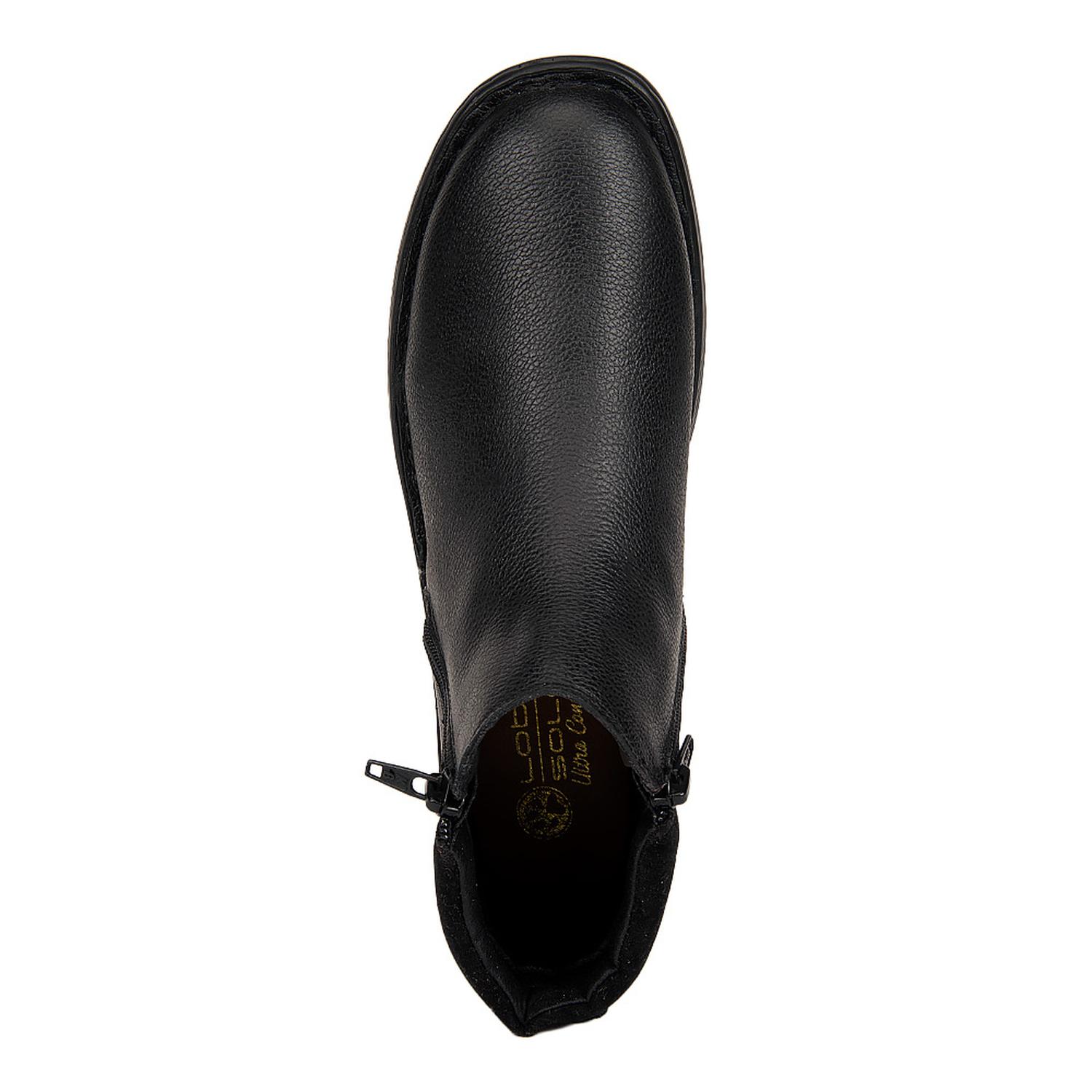 BOTA DAMA LOBO SOLO CONFORT PIEL VACUNO FLOTTER PISO 1344545 — imagen 3